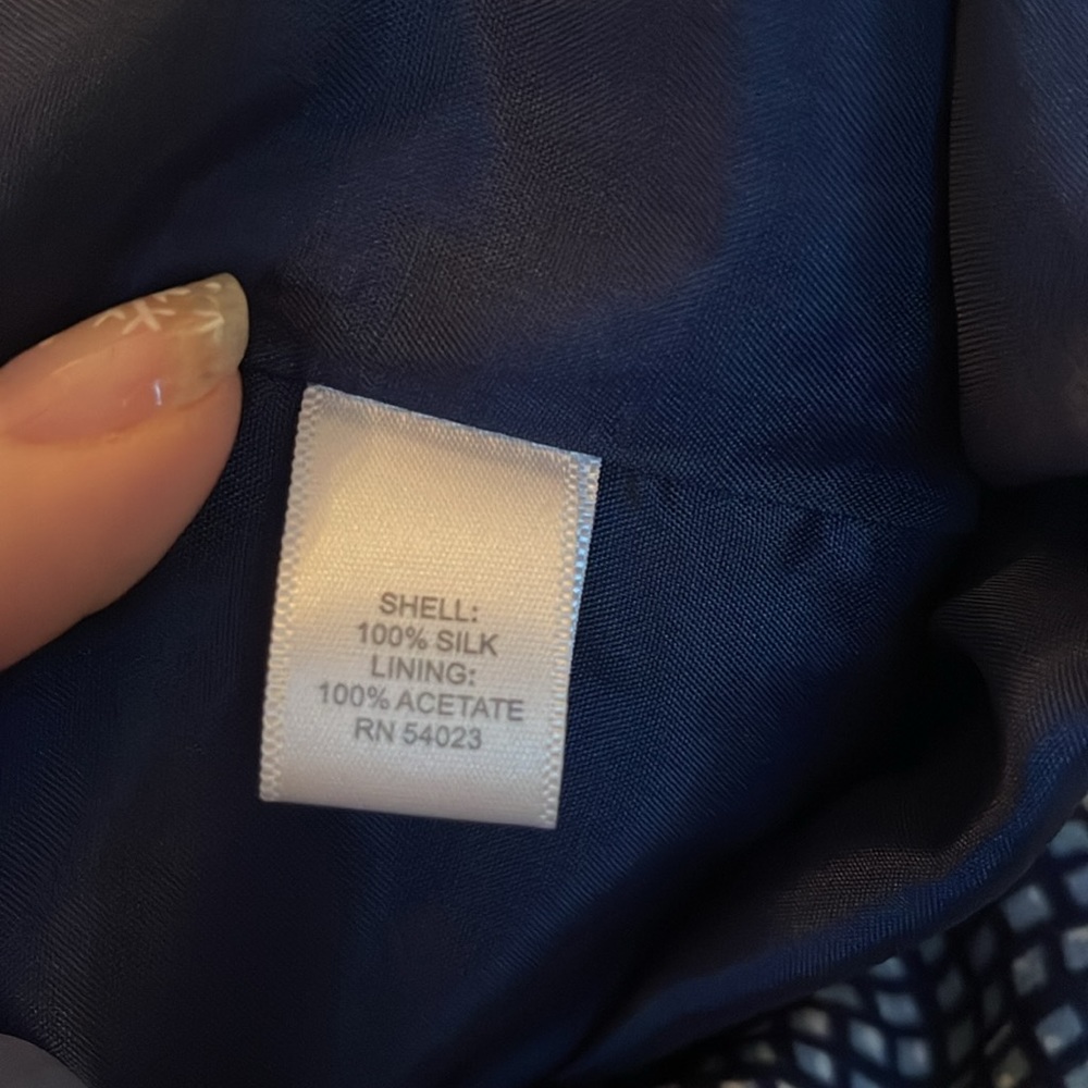 Silk Vintage 2009 Banana Republic dress NWOT - Picture 8 of 11